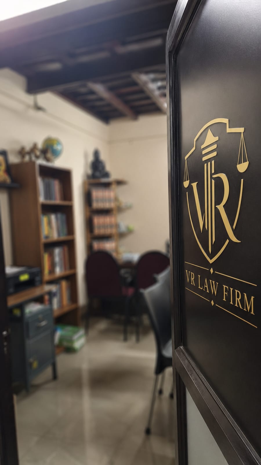 VR Law Firm Office Signage